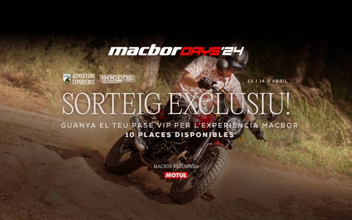 Participa al SORTEIG i guanya una experiència exclusiva!