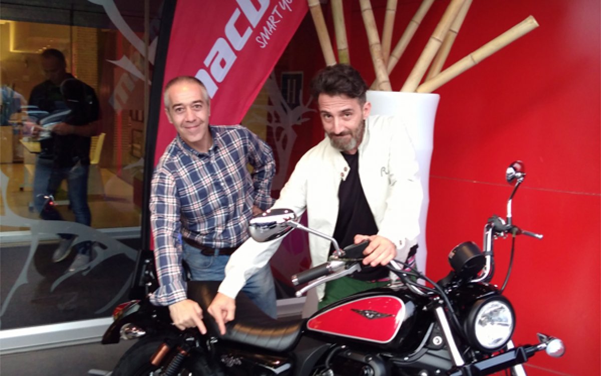 La Macbor Rockster es presentada a la prensa especializada en San Sebastián
