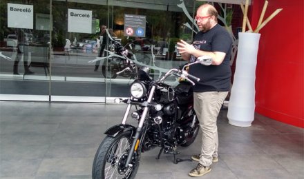 La Macbor Rockster es presentada a la prensa especializada en San Sebastián