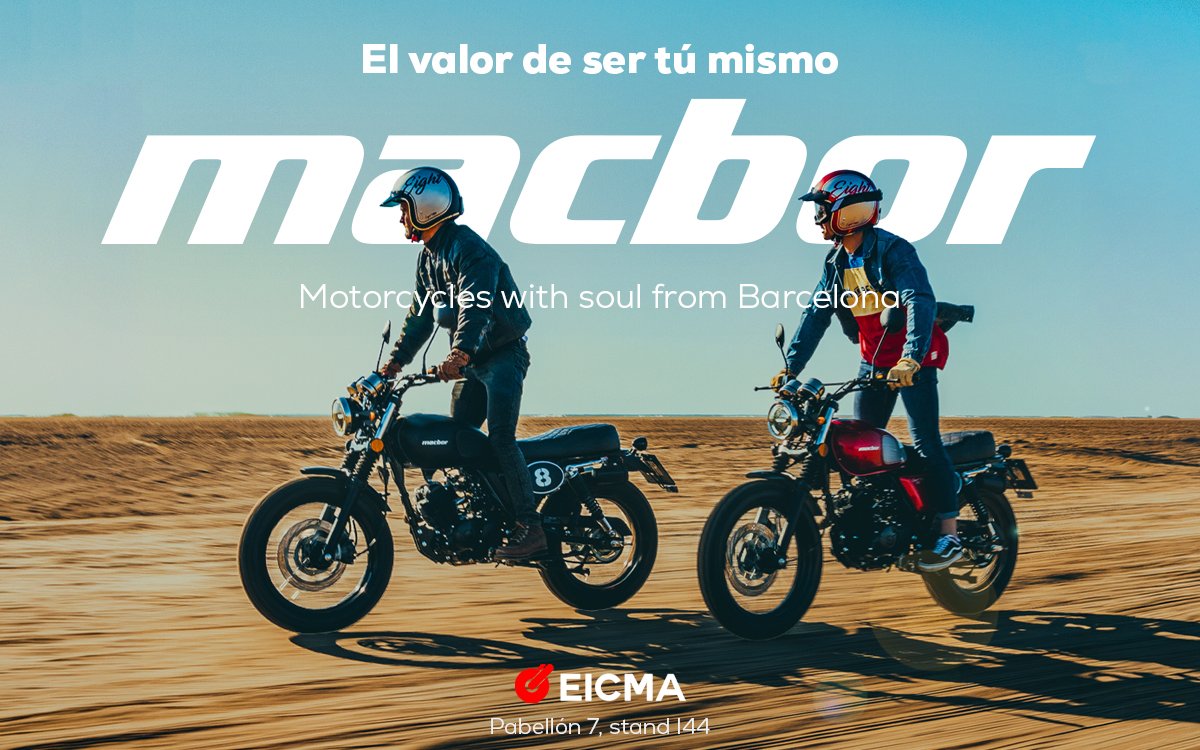 Macbor en EICMA 2026: seguimos dando gas