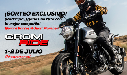 ¡SORTEO EXCLUSIVO! 4 pases VIP para la Crom Ride 2022