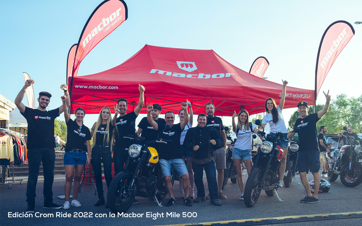 Macbor ha participado en la sexta edición de la Crom Ride Girona 2022