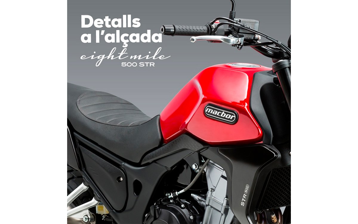La moto Eight Mile 500 Street marca la diferència