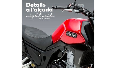 La moto Eight Mile 500 Street marca la diferència