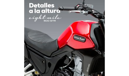 La moto Eight Mile 500 Street marca la diferencia