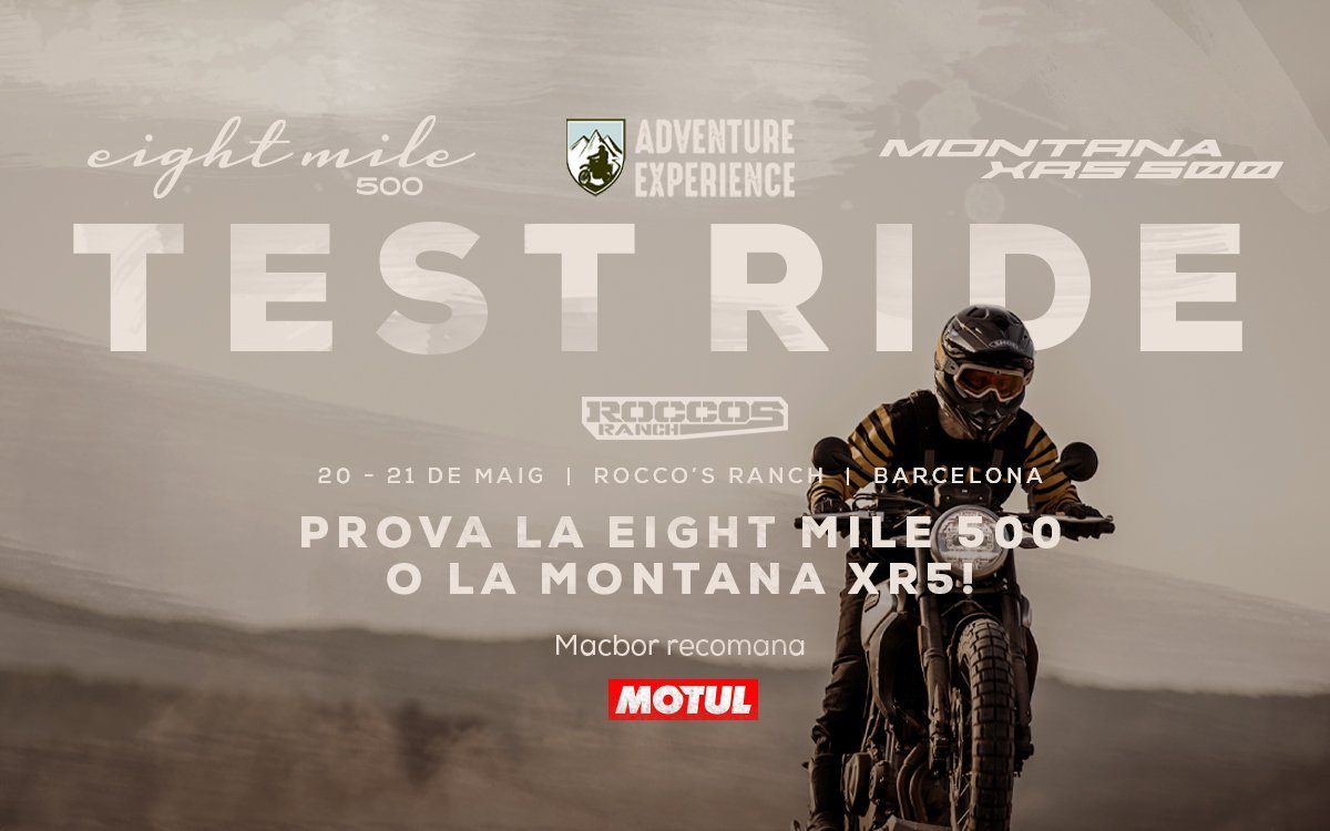 Apunta't a l'Adventure Experience de Barcelona i prova una Montana XR5 o Eight Mile 500