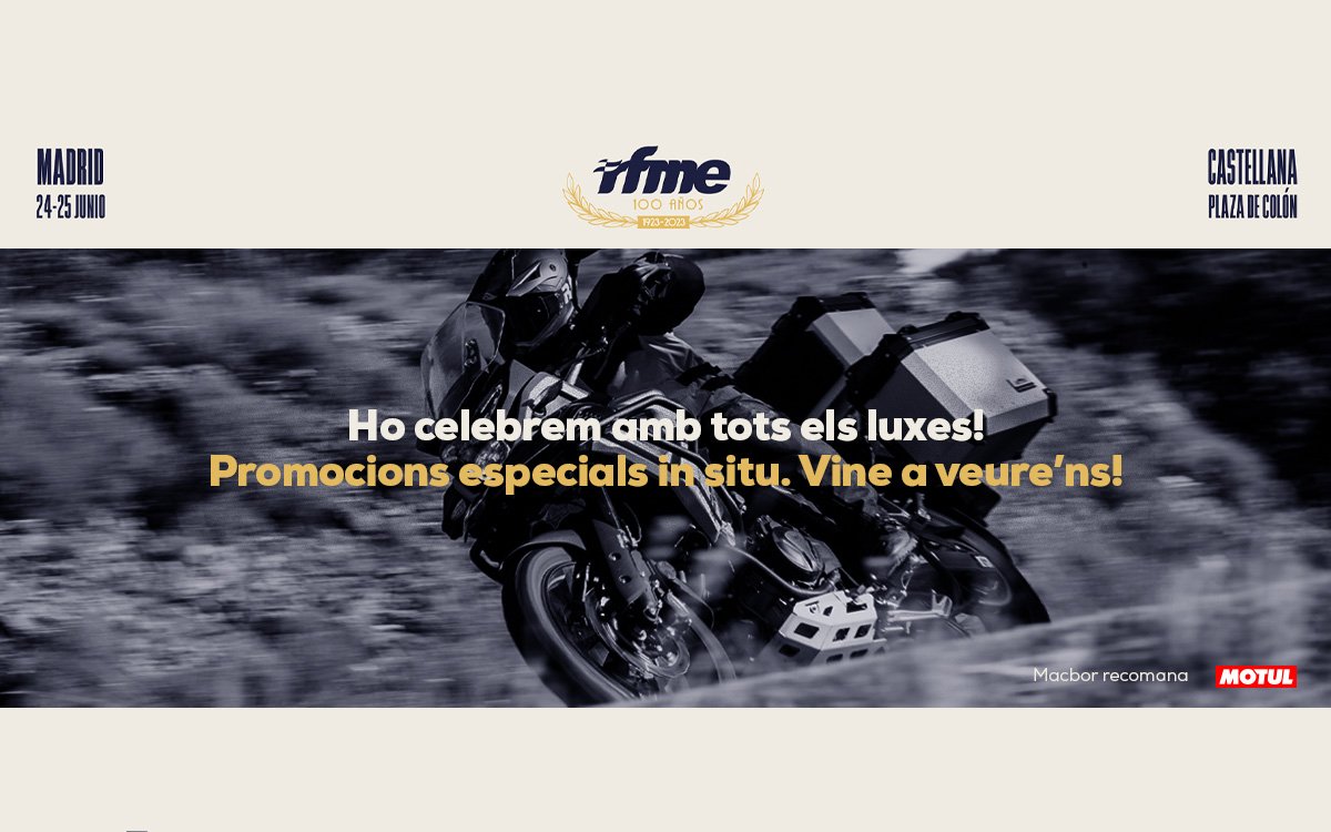 MACBOR SE SUMA A LA CELEBRACIÓ DEL CENTENARI DE LA RFME