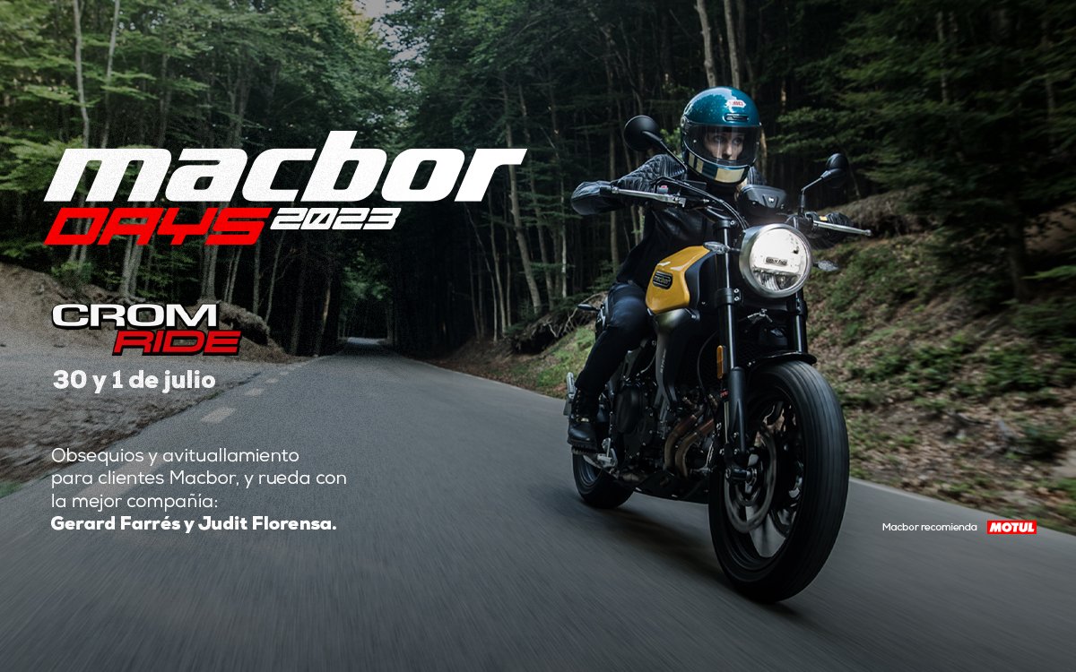 ¡Macbor repite asistencia en la edición 2023 de la Crom Ride!